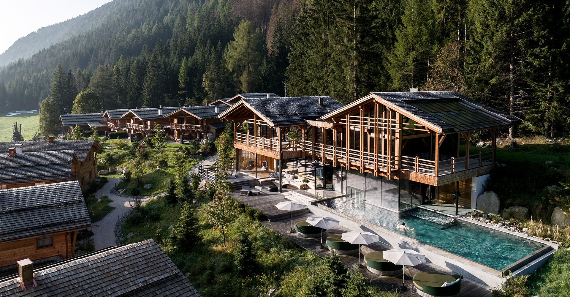 Südtirolchalets Valsegg - Luxusurlaub Familie im Pustertal Südtirol
