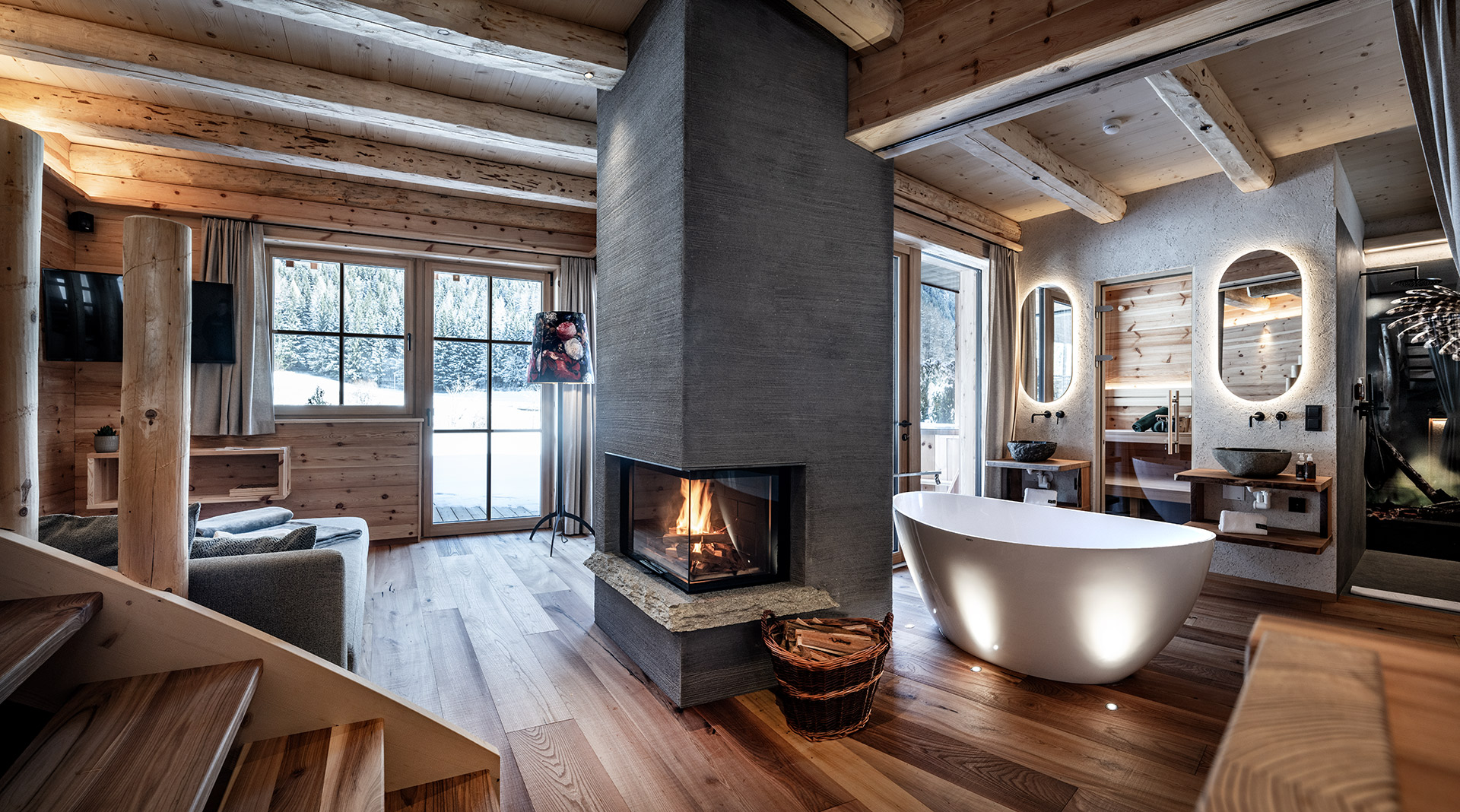 Mons Silva - Private Luxus Chalets im Eisacktal in Südtirol Mons Silva Luxus Chalets Eisacktal Südtirol